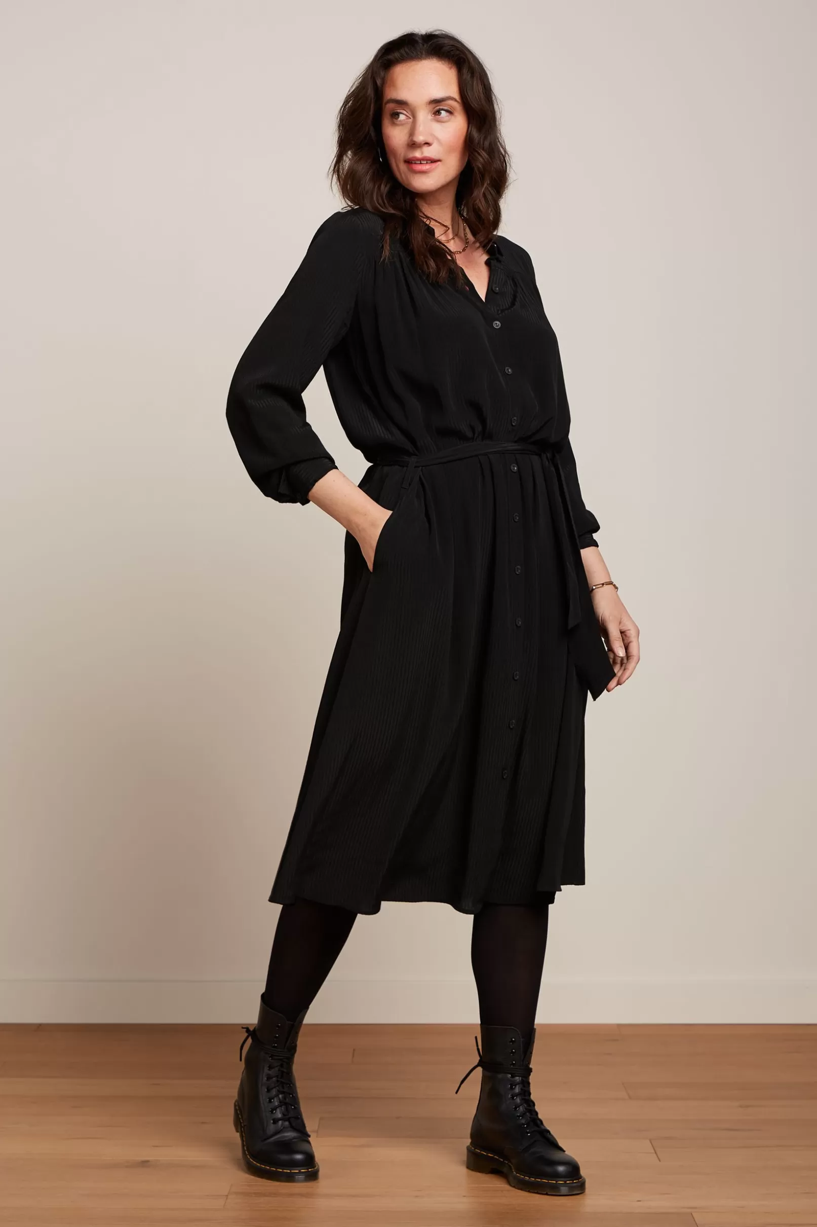 Jurken*King Louie Amy Dress Allegra Black