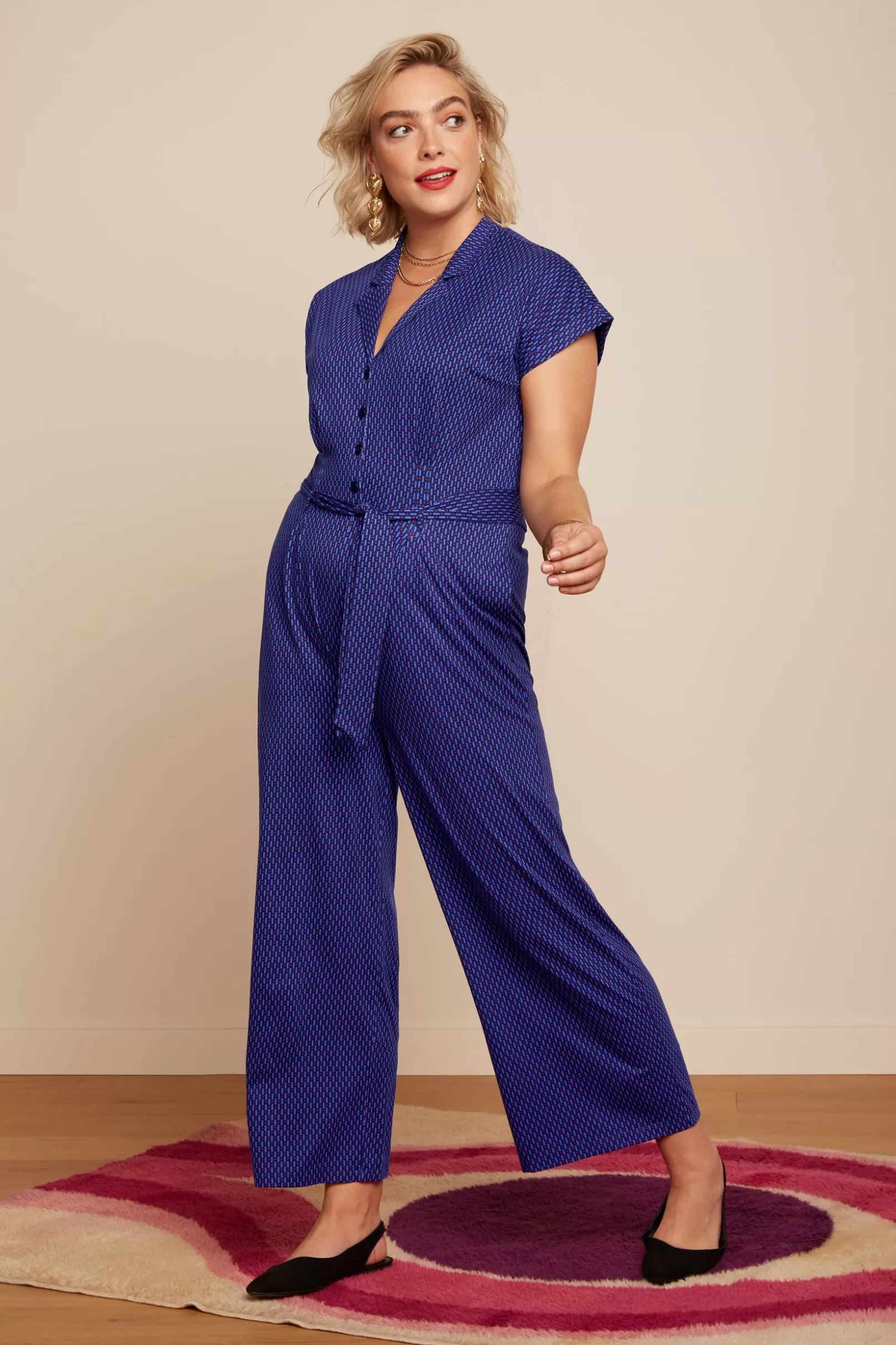 Jumpsuits*King Louie Darcy Jumpsuit Ditto Evening Blue