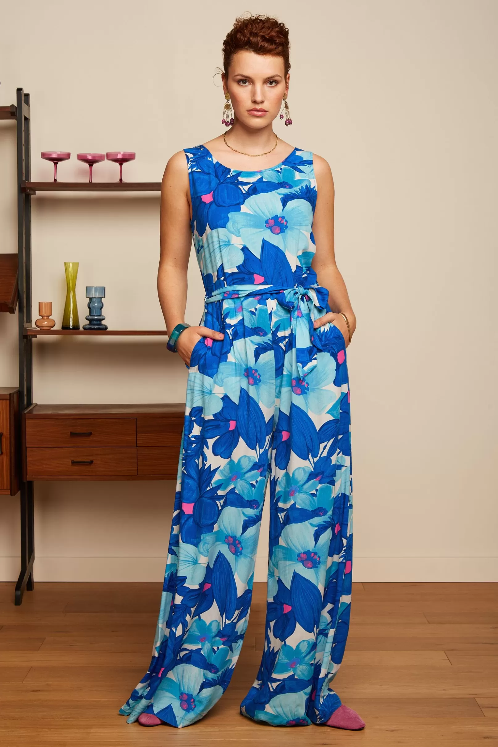 Jumpsuits*King Louie Frida Jumpsuit Seychelles Surf Blue