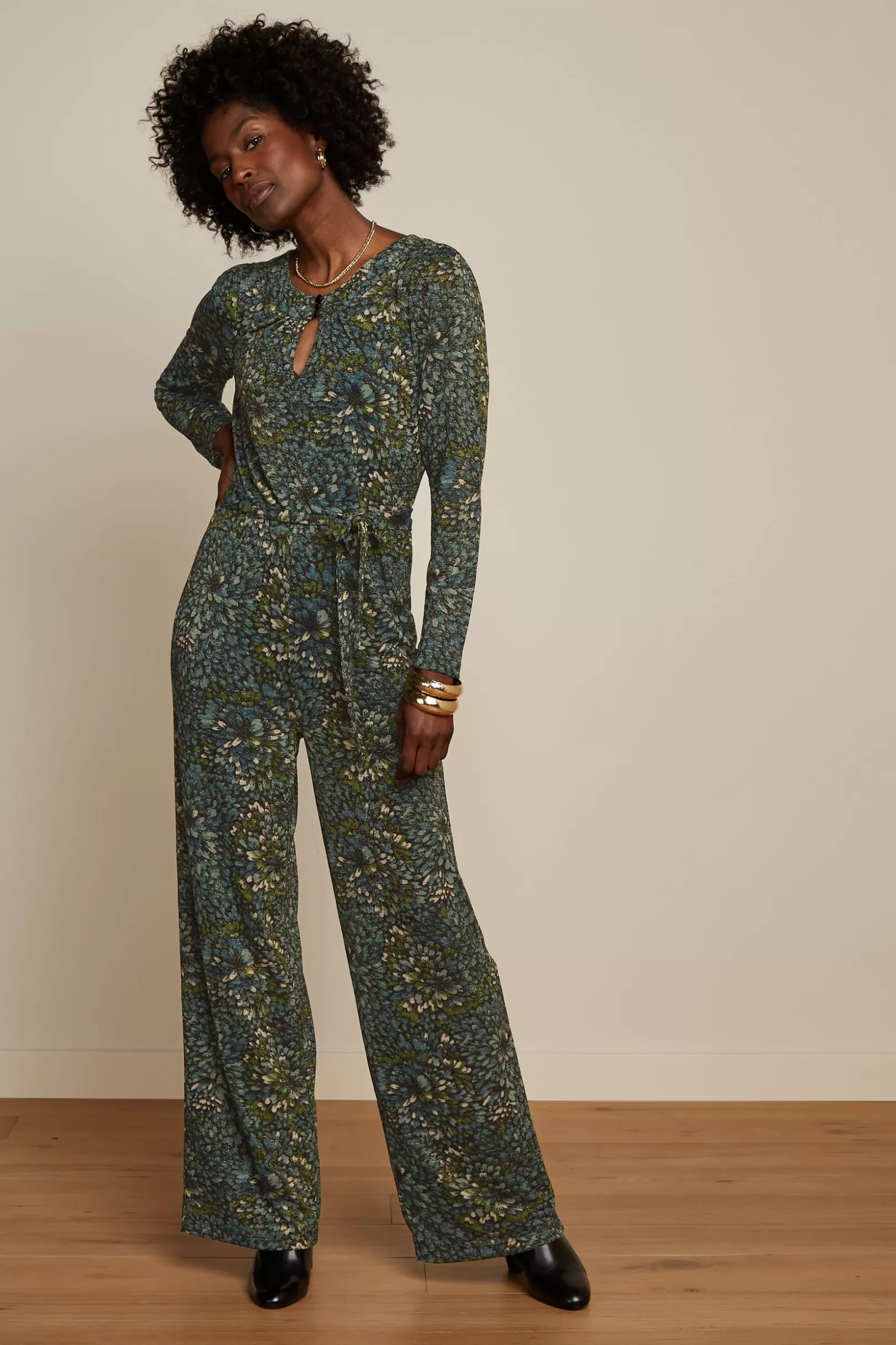 Jumpsuits*King Louie Lee Jumpsuit Glam Dragonfly Green