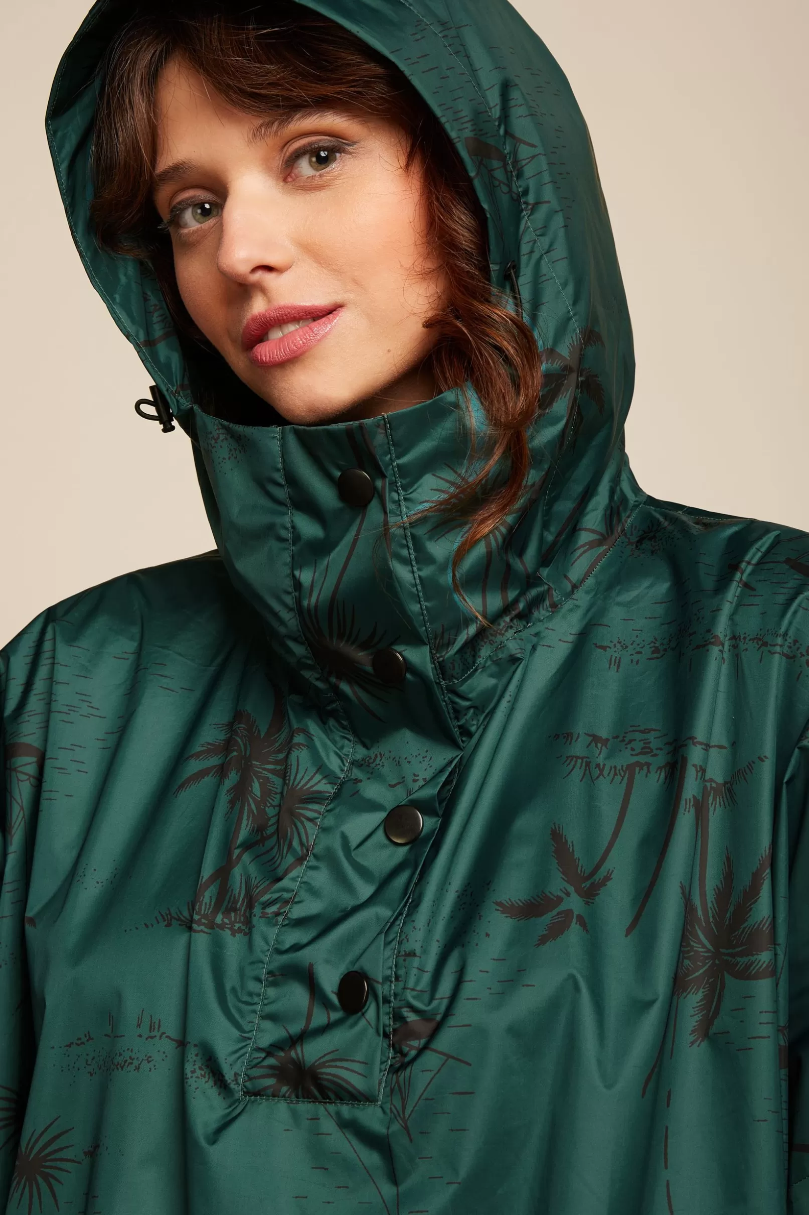 Jassen & Blazers*King Louie Rainponcho Rain Ponderosa Green