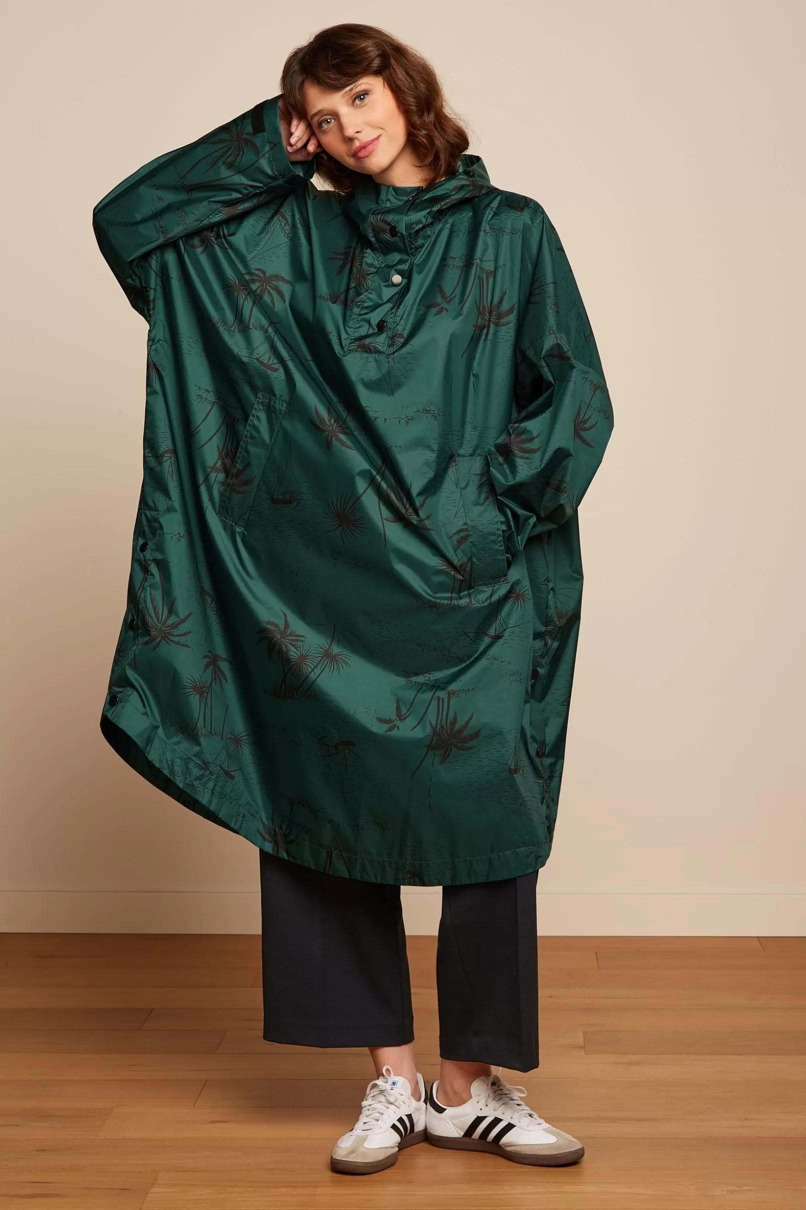 Jassen & Blazers*King Louie Rainponcho Rain Ponderosa Green