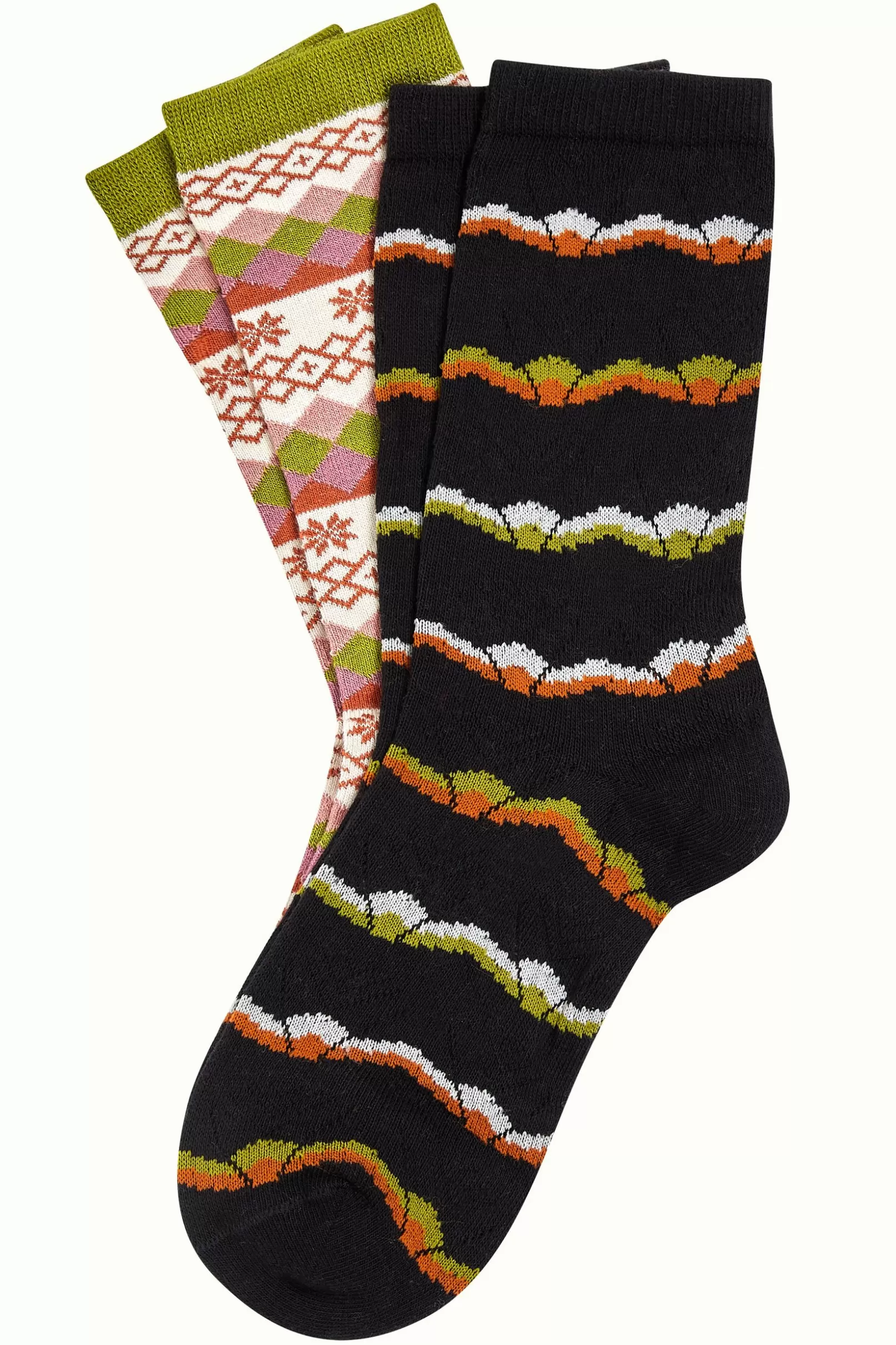 Accessoires*King Louie Socks 2-Pack Aspen Woodbine Green