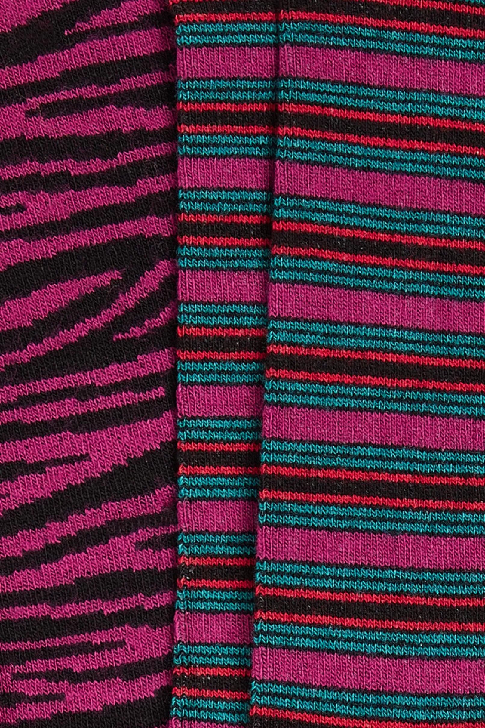 Accessoires*King Louie Socks 2-Pack Bee Stripe Vivid Purple