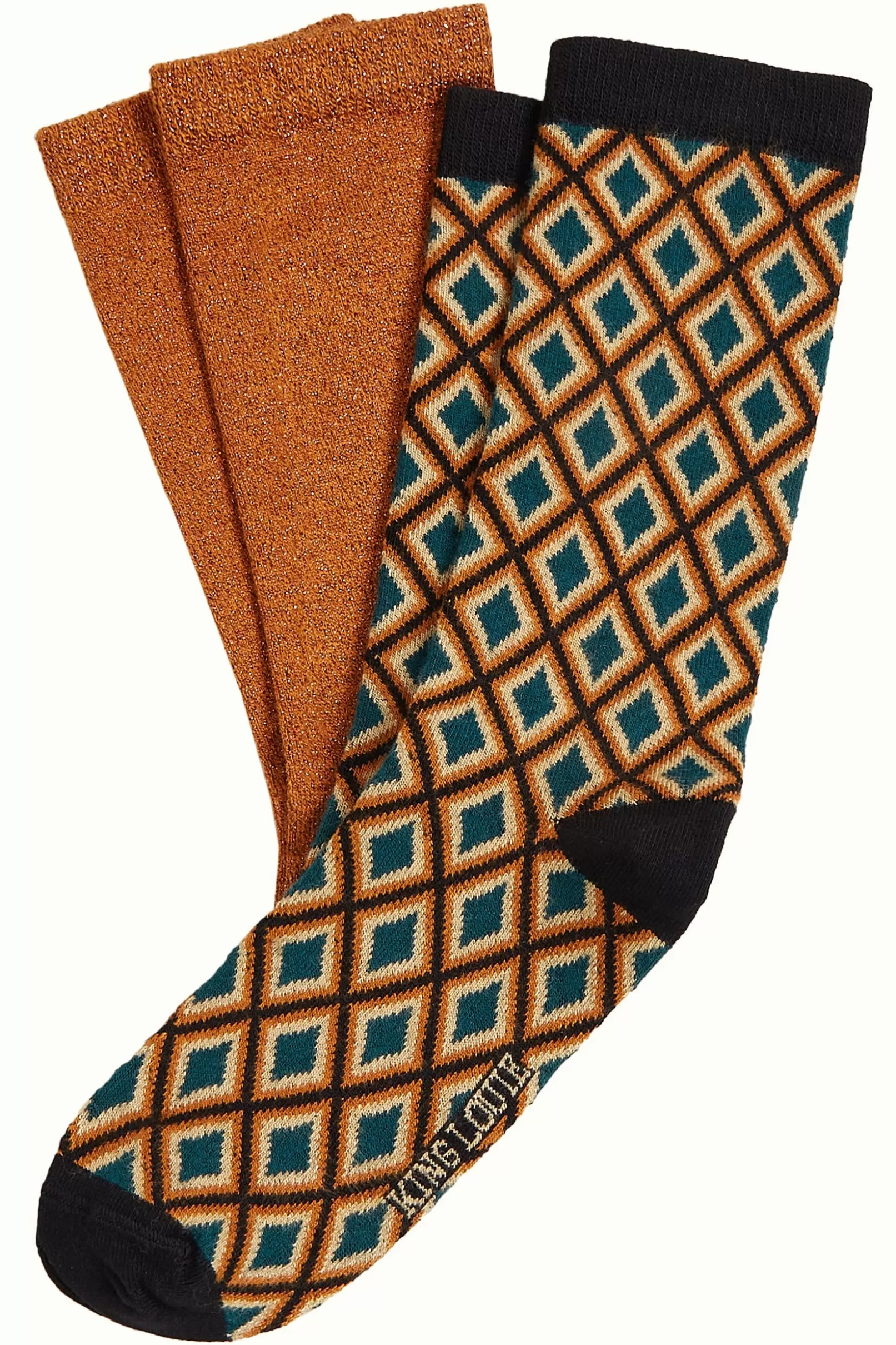 Accessoires*King Louie Socks 2-Pack Brash Maple Orange