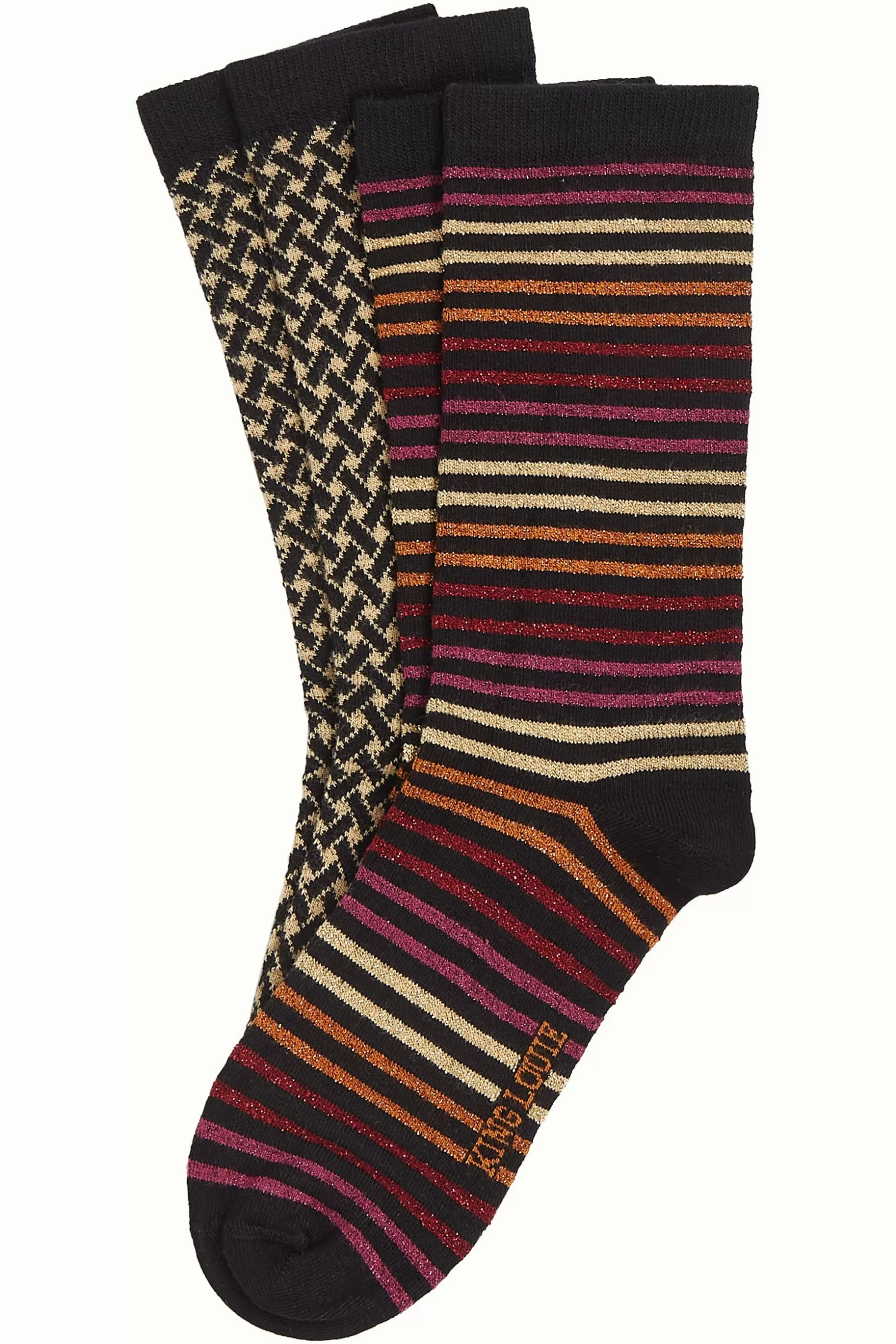 Accessoires*King Louie Socks 2-Pack Mariani Maple Orange