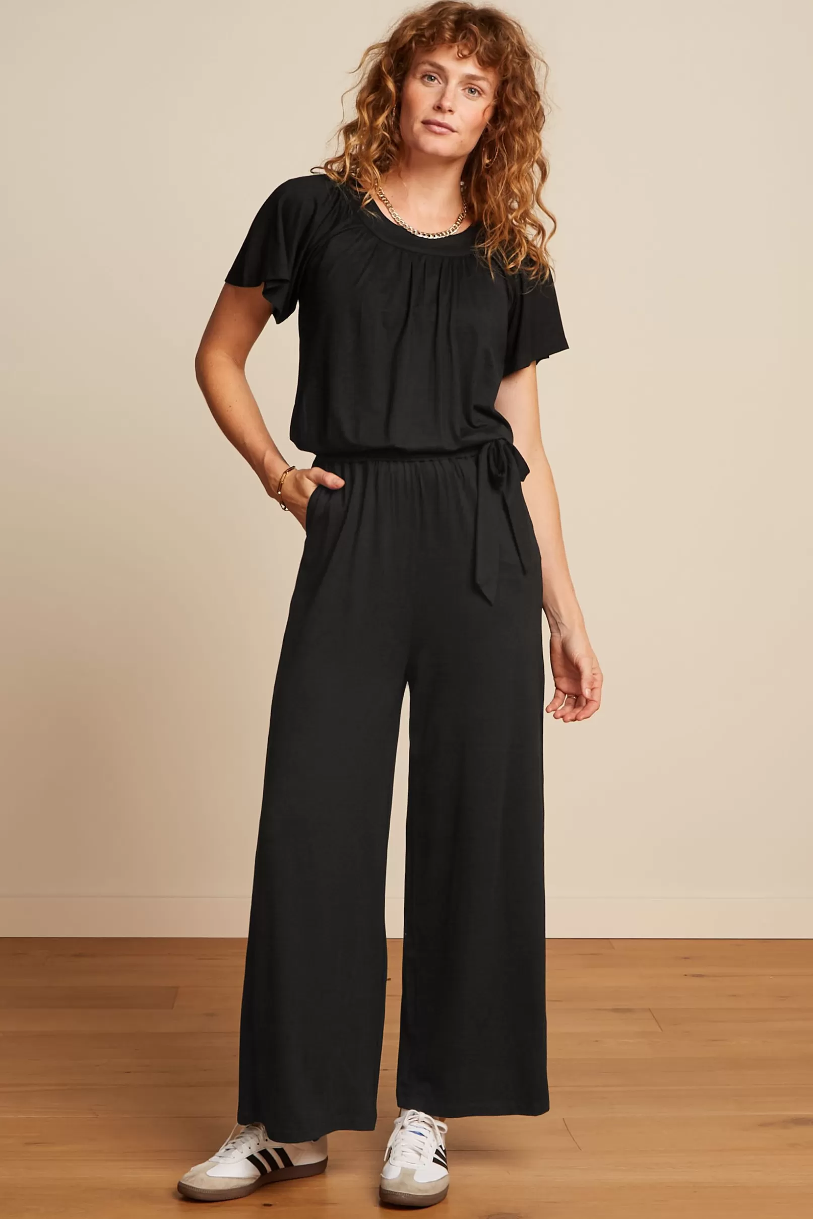 Jumpsuits*King Louie Talia Jumpsuit Ecovero Classic Black