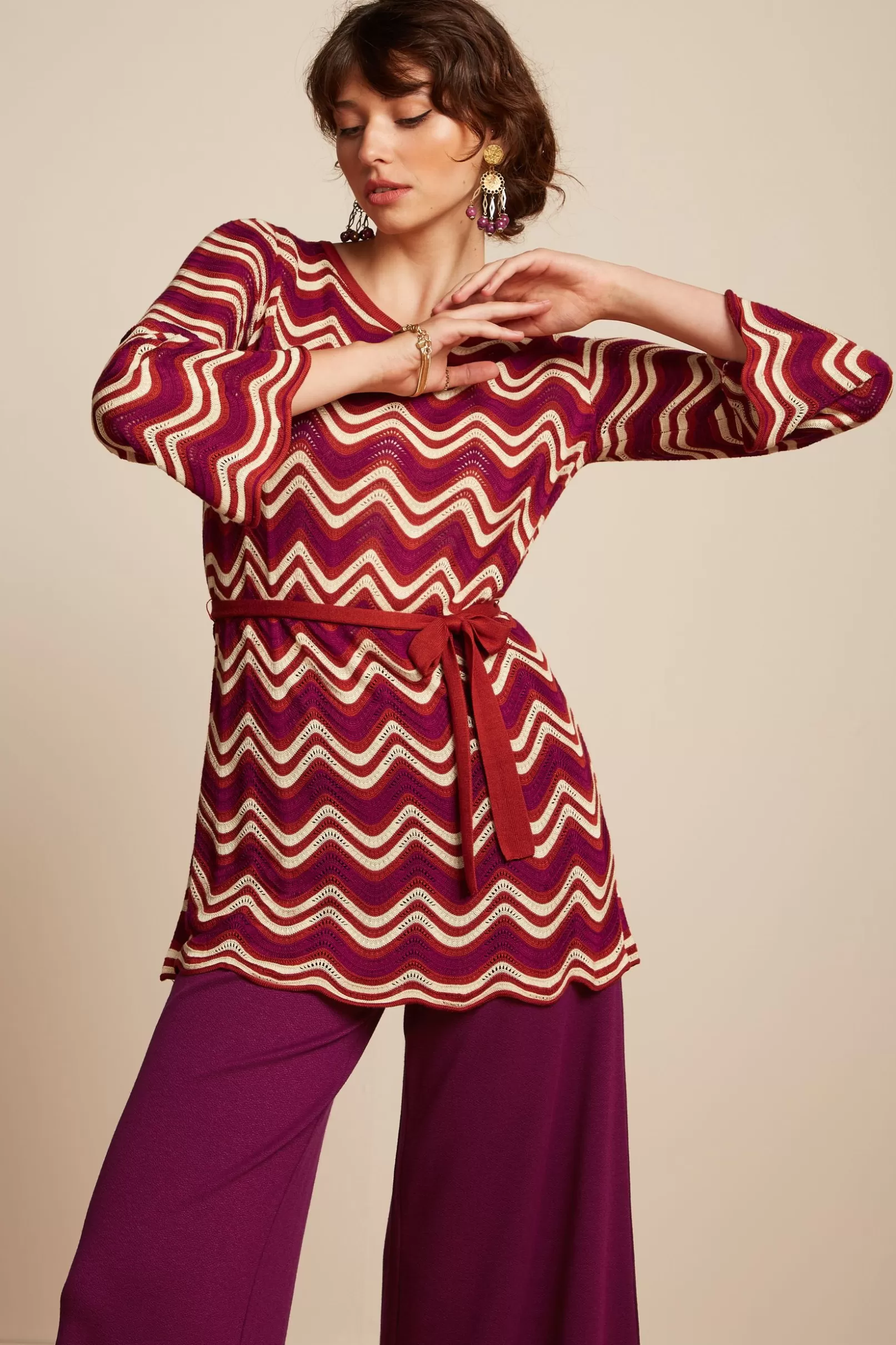 Tops & Shirts*King Louie Tunic Top Grooveland Umbre